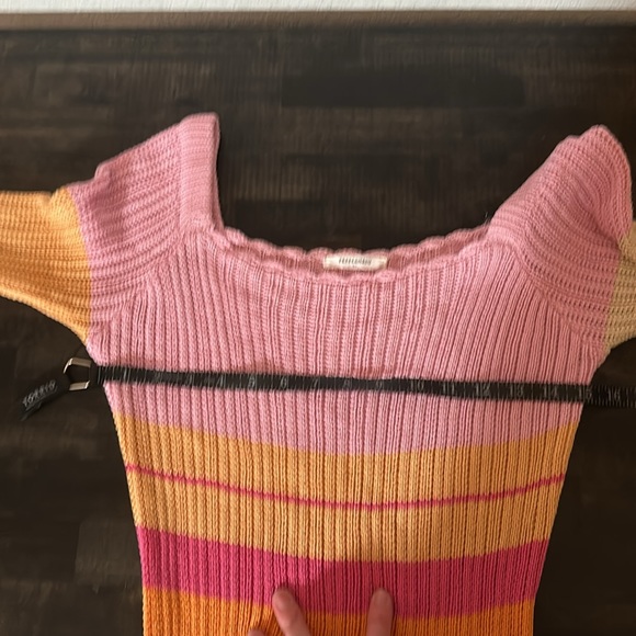 Peppermayo Knit Striped Maxi Dress Size Medium/Large - Picture 10 of 12